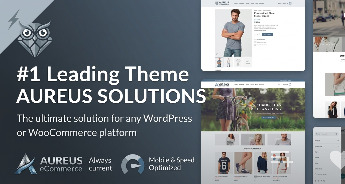 Plantilla Aureus eCommerce — Tienda online WooCommerce
